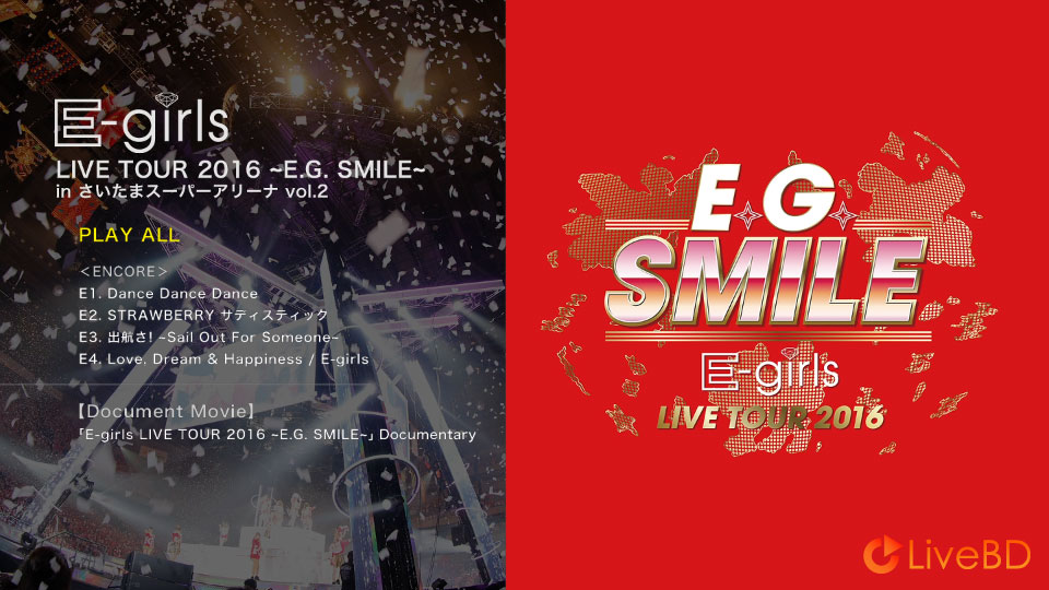 E-girls E.G. CRAZY [初回生産限定盤] (3BD) (2017) BD蓝光原盘 59.1G_Blu-ray_BDMV_BDISO_5