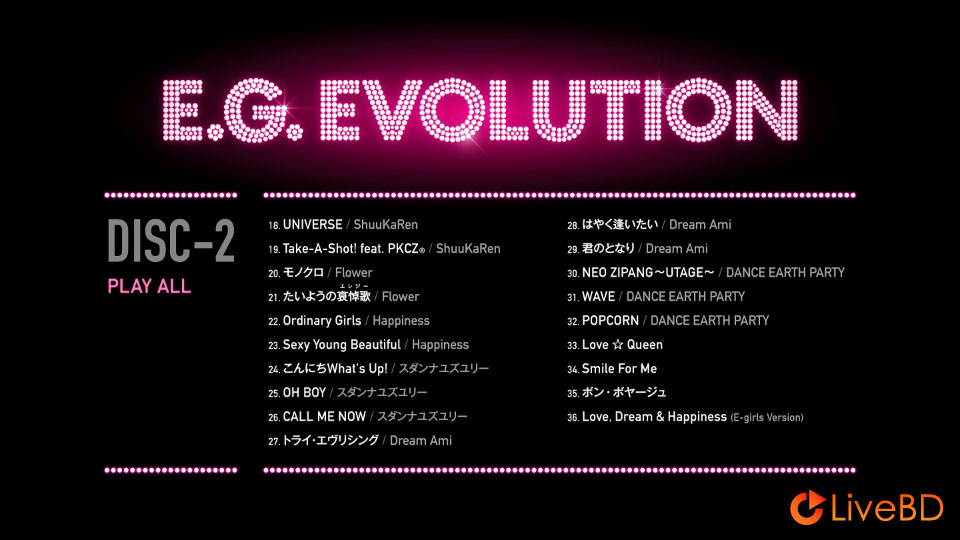 E-girls LIVE 2017～E.G.EVOLUTION～(3BD) (2017) BD蓝光原盘 60.1G_Blu-ray_BDMV_BDISO_3