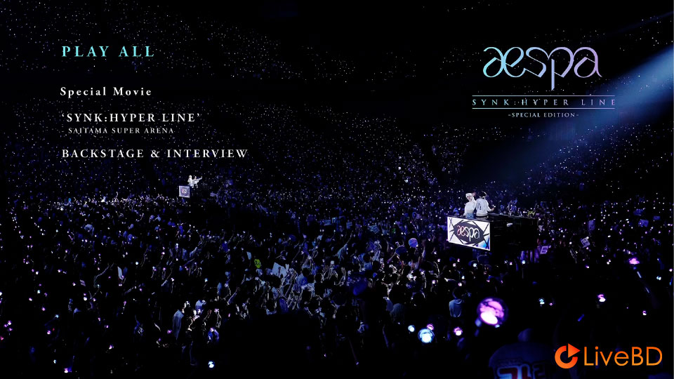 aespa LIVE TOUR 2023 SYNK : HYPER LINE in JAPAN -Special Edition- (2BD) (2023) BD蓝光原盘 89.2G_Blu-ray_BDMV_BDISO_3