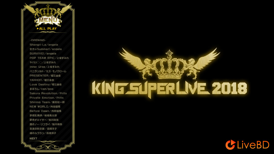 KING SUPER LIVE 2018 (2BD) (2019) BD蓝光原盘 88.1G_Blu-ray_BDMV_BDISO_1