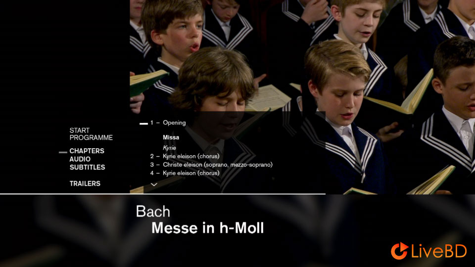 Georg Christoph Biller & Thomanerchor Freiburger Barockorchester – Bach Mass in h-Moll (2015) BD蓝光原盘 21.8G_Blu-ray_BDMV_BDISO_1