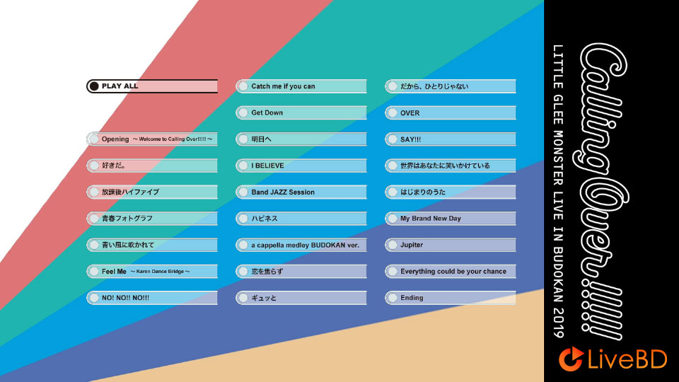 Little Glee Monster Live in BUDOKAN 2019～Calling Over!!!!! [初回生産限定盤] (2BD) (2019) BD蓝光原盘 44.3G_Blu-ray_BDMV_BDISO_1