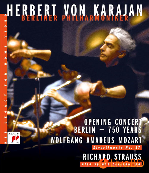 Herbert von Karajan – Mozart Divertimento No. 17 & Strauss Also Sprach Zarathustra (2021) BD蓝光原盘 23.1G_Blu-ray_BDMV_BDISO_