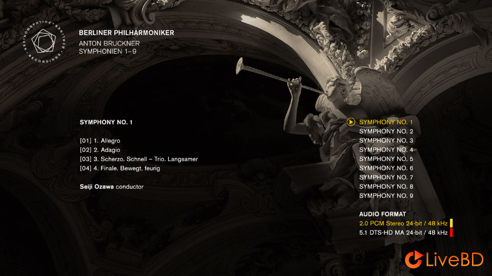 Berliner Philharmoniker & Various Conductor – Bruckner Symphonien Nos. 1-9 (4BD) (2021) BD蓝光原盘 164.8G_Blu-ray_BDMV_BDISO_7