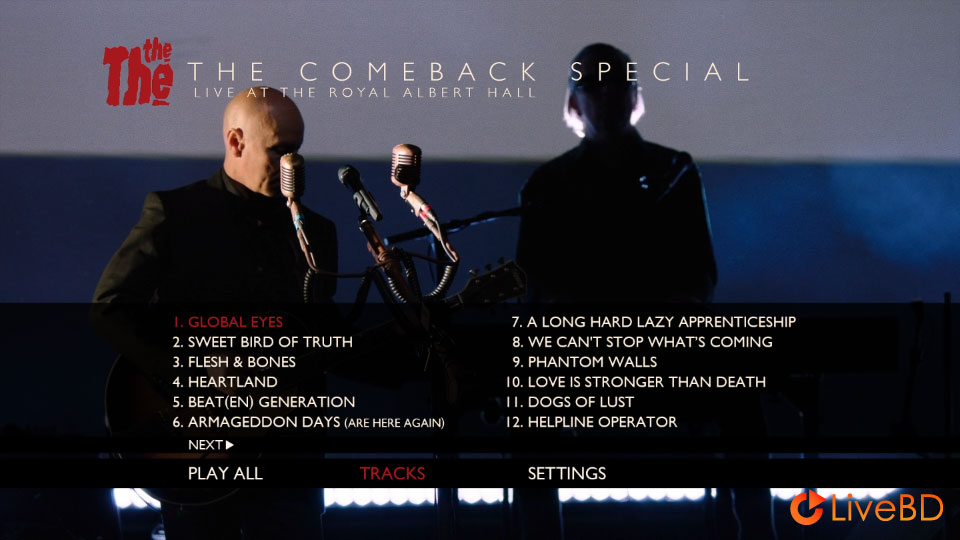 The The – The Comeback Special : Live At The Royal Albert Hall (2021) BD蓝光原盘 22.5G_Blu-ray_BDMV_BDISO_1