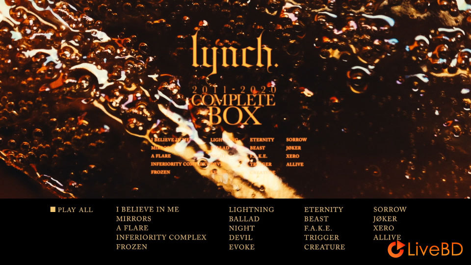 lynch. 2011-2020 COMPLETE BOX [完全限定生産盤] (2021) BD蓝光原盘 19.1G_Blu-ray_BDMV_BDISO_1