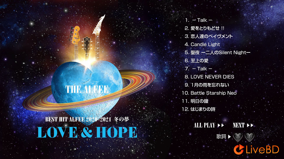 THE ALFEE BEST HIT ALFEE 2020-2021 LOVE & HOPE 秋の夢 冬の夢 (2BD) (2021) BD蓝光原盘 65.1G_Blu-ray_BDMV_BDISO_3