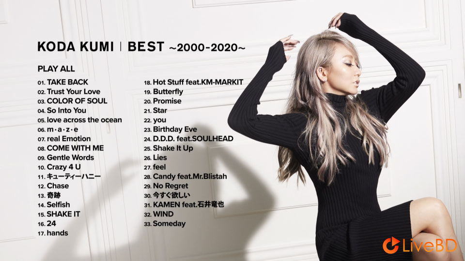 倖田來未 BEST～2000-2020～[mu-moショップ限定盤] (3BD) (2021) BD蓝光原盘 91.8G_Blu-ray_BDMV_BDISO_1