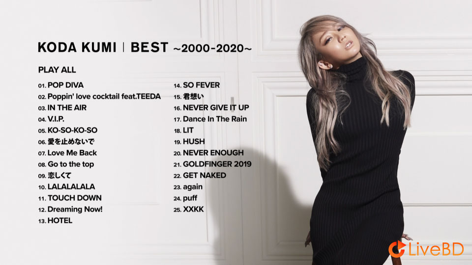 倖田來未 BEST～2000-2020～[mu-moショップ限定盤] (3BD) (2021) BD蓝光原盘 91.8G_Blu-ray_BDMV_BDISO_5