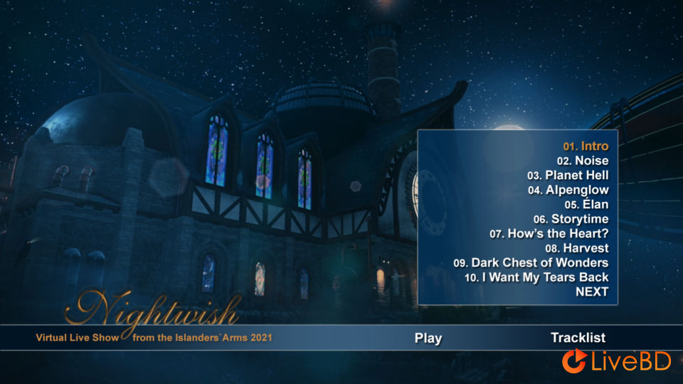 Nightwish – Virtual Live Show From The Islanders Arms 2021 (2022) BD蓝光原盘 20.7G_Blu-ray_BDMV_BDISO_1