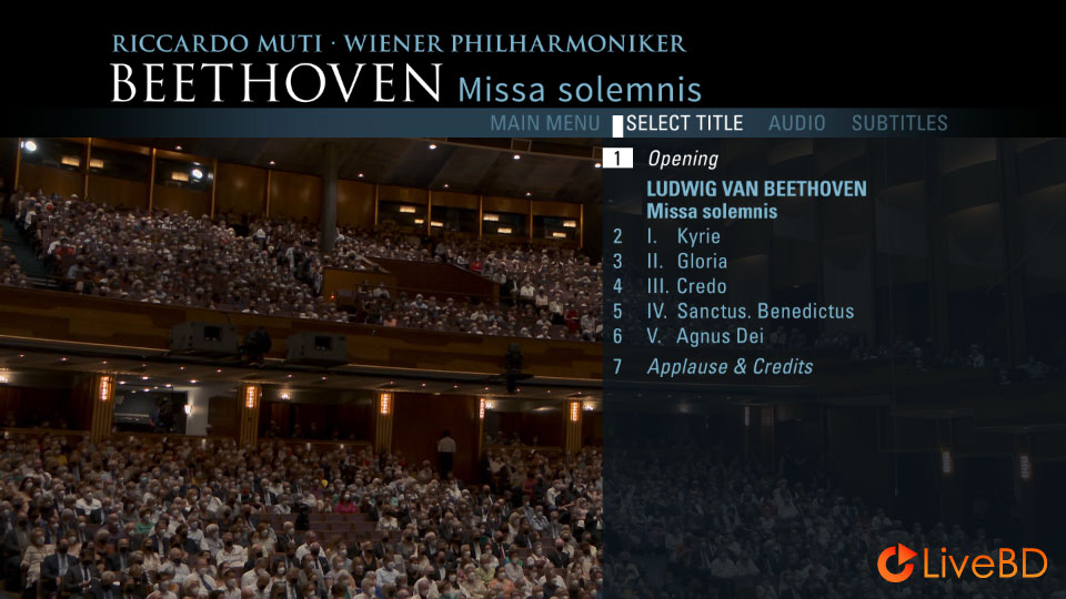 Riccardo Muti & Wiener Philharmoniker – Beethoven Missa Solemnis (2022) BD蓝光原盘 20.7G_Blu-ray_BDMV_BDISO_1