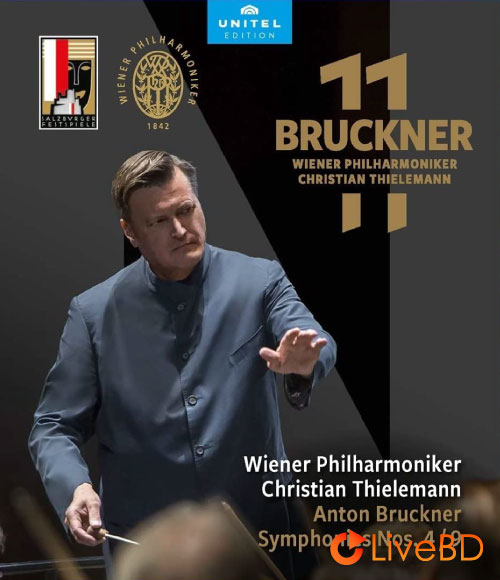 Christian Thielemann & Wiener Philharmoniker – Bruckner Symphonies Nos. 4 & 9 (2022) BD蓝光原盘 22.2G_Blu-ray_BDMV_BDISO_