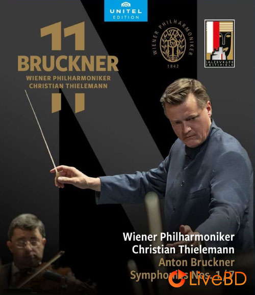 Christian Thielemann & Wiener Philharmoniker – Bruckner Symphonies Nos. 1 & 7 (2022) BD蓝光原盘 43.9G_Blu-ray_BDMV_BDISO_