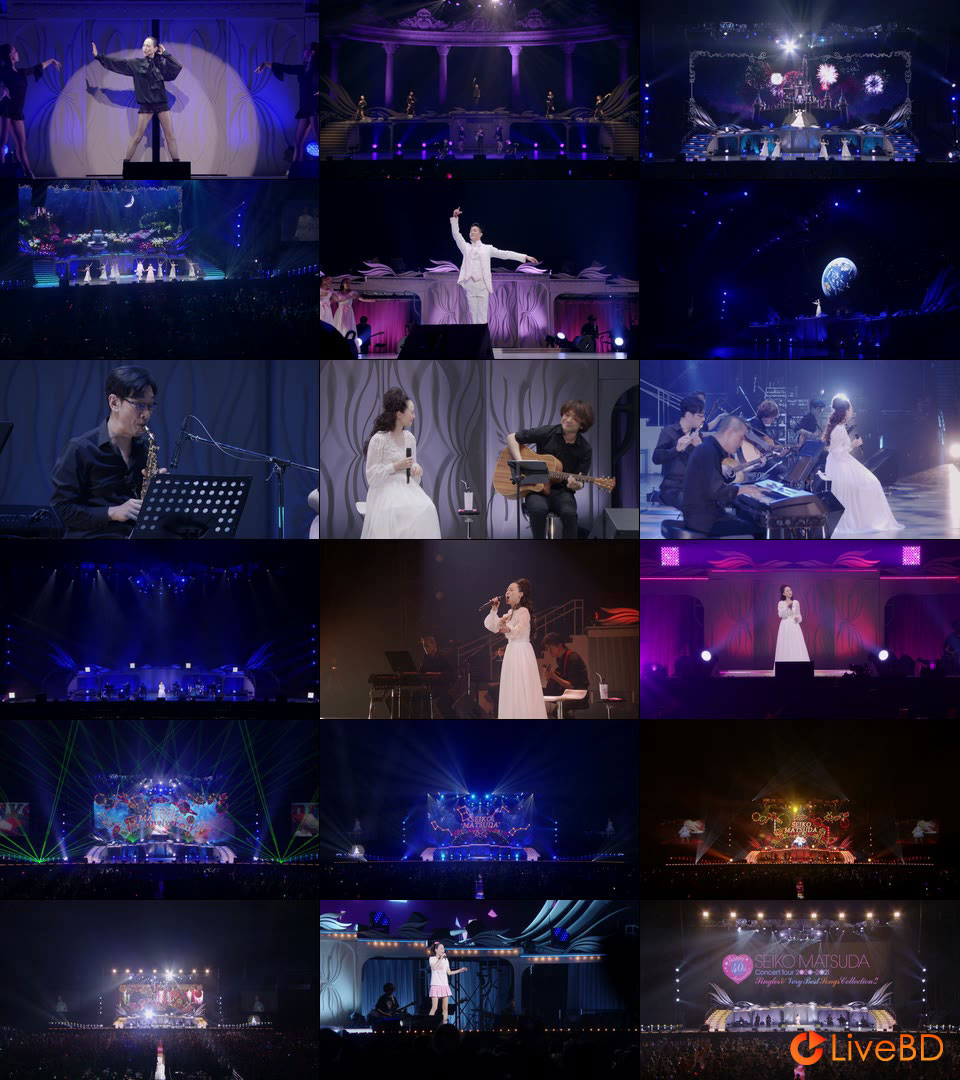 松田聖子 Happy 40th Anniversary!! Seiko Matsuda Concert Tour 2020～2021 Singles & Very Best Songs Collection!! (2021) BD蓝光原盘 31.9G_Blu-ray_BDMV_BDISO_2