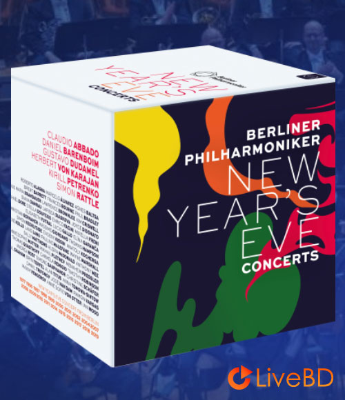 New Year′s Eve Concert 1977-2019 / Silvesterkonzert 1977-2019 Blu-ray BOX (20BD) (2022) BD蓝光原盘 441.5G_Blu-ray_BDMV_BDISO_