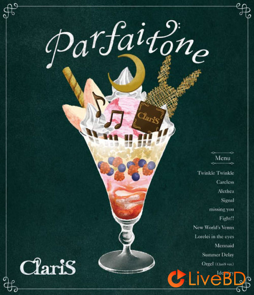 ClariS Parfaitone [完全生産限定盤] (2022) BD蓝光原盘 4.8G_Blu-ray_BDMV_BDISO_