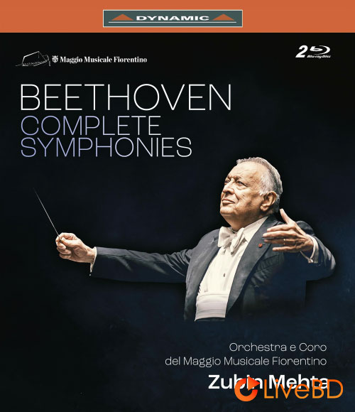 Zubin Mehta & Maggio Musicale Fiorentino – Beethoven Complete Symphonies (2BD) (2023) BD蓝光原盘 44.3G_Blu-ray_BDMV_BDISO_